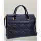 Fake Christian Dior Large St Honore Tote Black Replica Fake Christian Dior Large St Honore Tote Black Replica