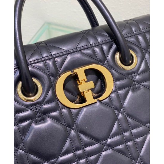 Fake Christian Dior Large St Honore Tote Black Replica Fake Christian Dior Large St Honore Tote Black Replica