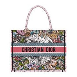 Replica Christian Dior Small Book Tote Pink