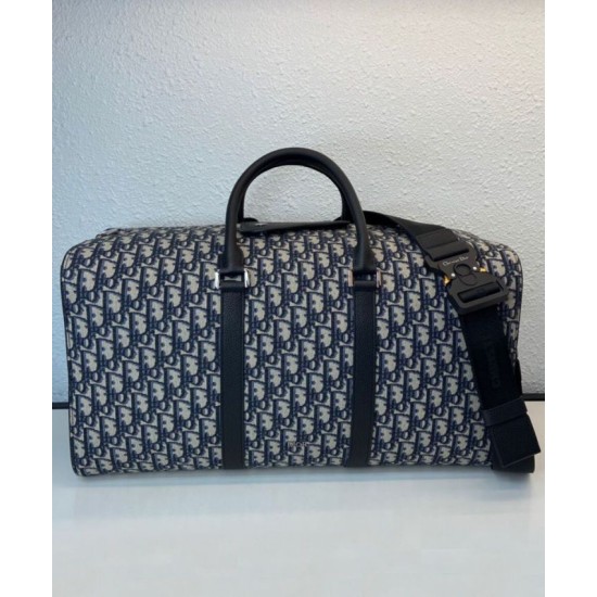 Fake Christian Dior Lingot 50 Bag Dark Blue Replica Replica Christian Dior Lingot 50 Bag Dark Blue