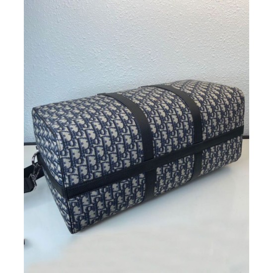 Fake Christian Dior Lingot 50 Bag Dark Blue Replica Replica Christian Dior Lingot 50 Bag Dark Blue