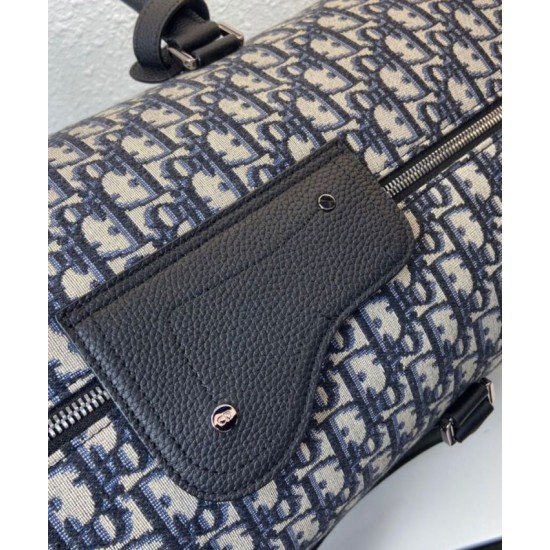 Fake Christian Dior Lingot 50 Bag Dark Blue Replica Replica Christian Dior Lingot 50 Bag Dark Blue