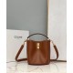 Fake  Celine Teen Bucket 16 197573 Coffee Replica