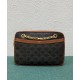Fake Celine Medium Patapans In Triomphe Canvas Brown Replica