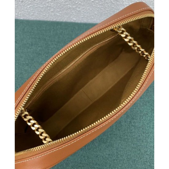 Fake Celine Medium Patapans In Triomphe Canvas Brown Replica