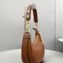 Fake Celine Medium Strap Ava Bag In Smooth Calfskin Coffee Replica
