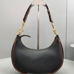 Replica Celine Medium Strap Ava Bag In Smooth Calfskin Black