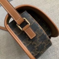 Replica Celine Medium Folco Bag Brown