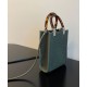 Replica Mini Sunshine Shopper FF Fabric Mini Bag 8BS051 Green Fake Mini Sunshine Shopper FF Fabric Mini Bag 8BS051 Green Replica