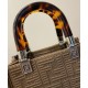 Replica Mini Sunshine Shopper FF Fabric Mini Bag 8BS051 Gray Fake Mini Sunshine Shopper FF Fabric Mini Bag 8BS051 Gray Replica