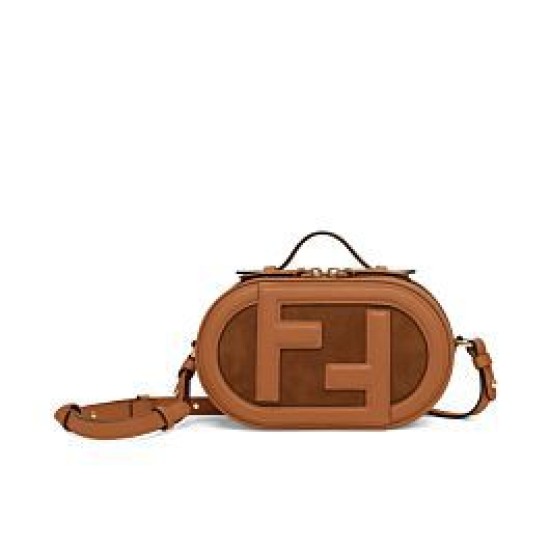 Fake Mini Camera Case Mini Bag 8BS058 Coffee Replica Replica Mini Camera Case Mini Bag 8BS058 Coffee