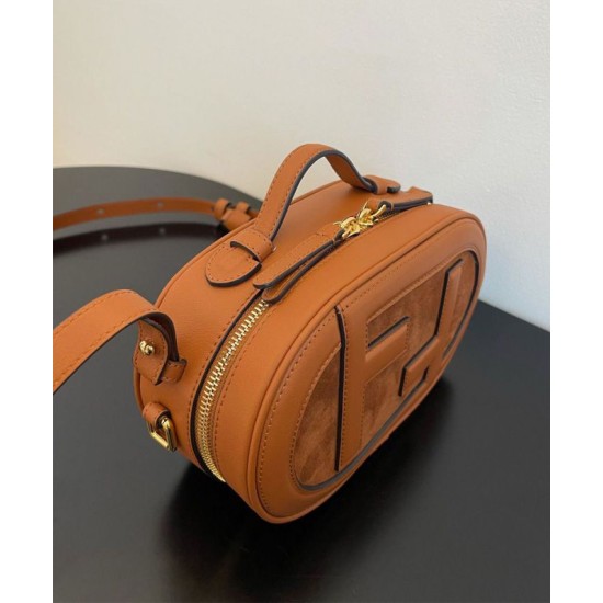 Fake Mini Camera Case Mini Bag 8BS058 Coffee Replica Replica Mini Camera Case Mini Bag 8BS058 Coffee