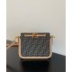 Replica Touch FF Fabric Bag 8BT349 Coffee Fake Touch FF Fabric Bag 8BT349 Coffee Replica