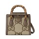Replica Gucci Diana Jumbo GG Mini Tote Bag 655661 Dark Coffee
