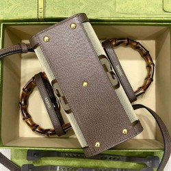 Replica Gucci Diana Jumbo GG Mini Tote Bag 655661 Dark Coffee Replica Gucci Diana Jumbo GG Mini Tote Bag 655661 Dark Coffee