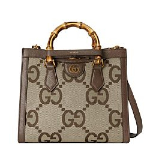 Replica Gucci Diana Jumbo GG Small Tote Bag 660195 Dark Coffee Replica Gucci Diana Jumbo GG Small Tote Bag 660195 Dark Coffee