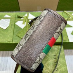 Replica Gucci Tiger GG Mini Tote Bag 671623 Dark Coffee