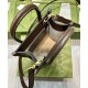 Replica Gucci Tiger GG Mini Tote Bag 671623 Dark Coffee