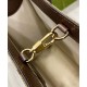 Fake Gucci Tote bag with jumbo GG 678839 Dark Coffee Replica