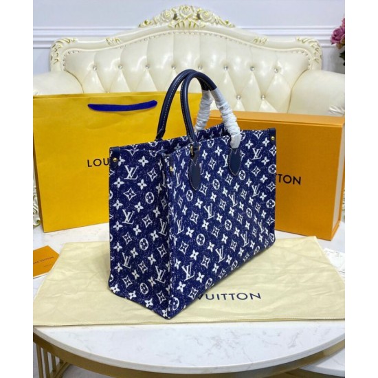 Replica Louis Vuitton Onthego GM M59608 Blue Replica Louis Vuitton Onthego GM M59608 Blue