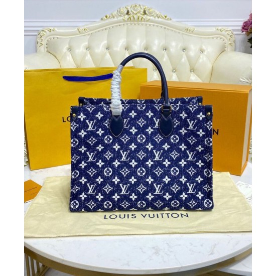 Replica Louis Vuitton Onthego GM M59608 Blue Replica Louis Vuitton Onthego GM M59608 Blue