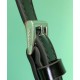 Fake Prada Brushed leather shoulder bag 1BD308 Black Replica Replica Prada Brushed leather shoulder bag 1BD308 Black