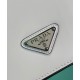 Fake Prada Brushed leather shoulder bag 1BD308 White Replica Fake Prada Brushed leather shoulder bag 1BD308 White Replica
