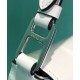 Fake Prada Brushed leather shoulder bag 1BD308 White Replica Fake Prada Brushed leather shoulder bag 1BD308 White Replica