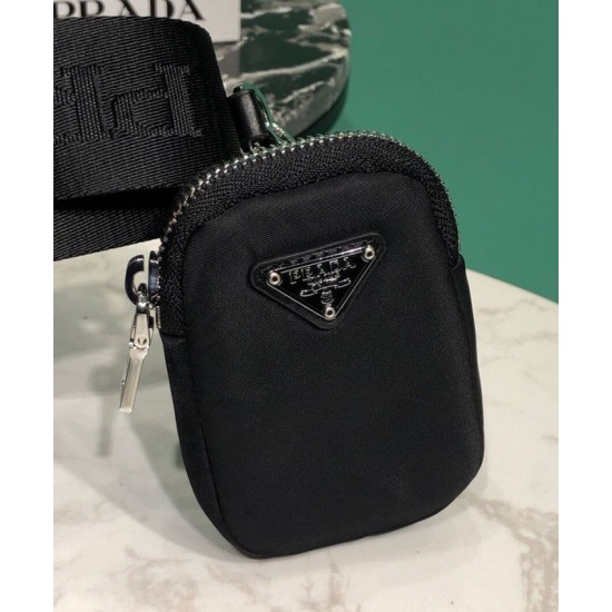 Replica Prada Padded nylon shoulder bag 1BC151 Replica Prada Padded nylon shoulder bag 1BC151