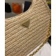 Fake Prada Re-Edition 2005 Raffia Bag 1BH204 Apricot Replica Fake Prada Re-Edition 2005 Raffia Bag 1BH204 Apricot Replica