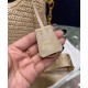 Fake Prada Re-Edition 2005 Raffia Bag 1BH204 Apricot Replica Fake Prada Re-Edition 2005 Raffia Bag 1BH204 Apricot Replica