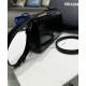 Replica Prada Brushed Leather Prada Femme Bag 1BD323 Black Replica Prada Brushed Leather Prada Femme Bag 1BD323 Black