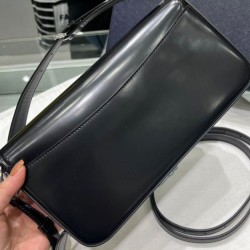 Replica Prada Brushed Leather Prada Femme Bag 1BD323 Black