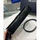 Replica Prada Brushed Leather Prada Femme Bag 1BD323 Black Replica Prada Brushed Leather Prada Femme Bag 1BD323 Black