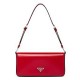 Replica Prada Brushed Leather Prada Femme Bag 1BD323 Red Replica Prada Brushed Leather Prada Femme Bag 1BD323 Red
