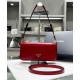 Replica Prada Brushed Leather Prada Femme Bag 1BD323 Red Replica Prada Brushed Leather Prada Femme Bag 1BD323 Red