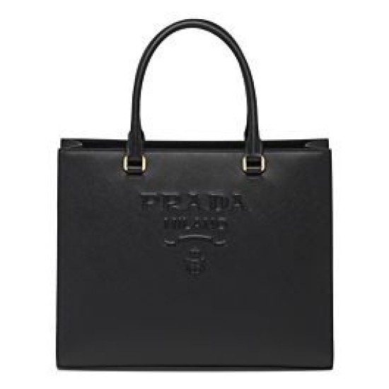Fake Prada Medium Saffiano Leather Handbag 1BA337 Black Replica Replica Prada Medium Saffiano Leather Handbag 1BA337 Black