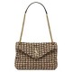 Replica YSL Saint Laurent Puffer Small Checkered Tweed And Lambskin Handbag Cream Replica YSL Saint Laurent Puffer Small Checkered Tweed And Lambskin Handbag Cream