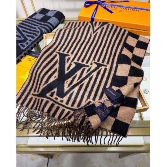 Replica Louis Vuitton LV Graphical Scarf M00498