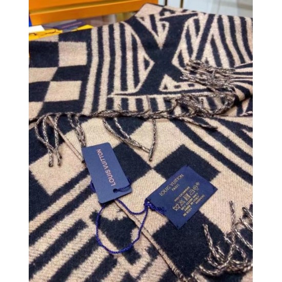 Replica Louis Vuitton LV Graphical Scarf M00498
