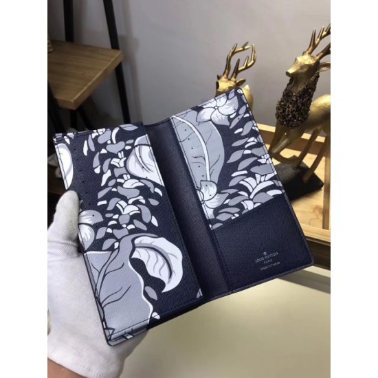 Replica Louis Vuitton Brazza Wallet Taiga Leather M30161