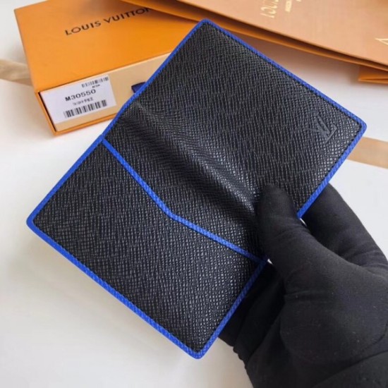 Replica Louis Vuitton Pocket Organizer Taiga Leather M30550