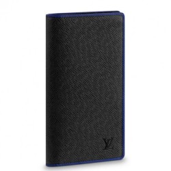 Fake Louis Vuitton Brazza Wallet Taiga Leather M30558 Replica