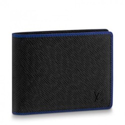 Fake Louis Vuitton Multiple Wallet Taiga Leather M30563 Replica