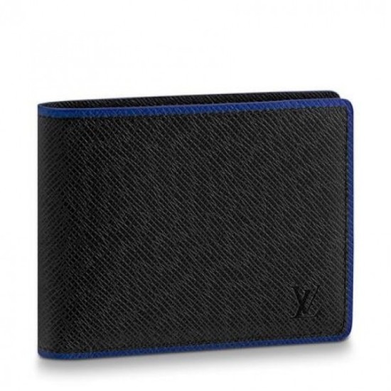 Fake Louis Vuitton Multiple Wallet Taiga Leather M30563 Replica
