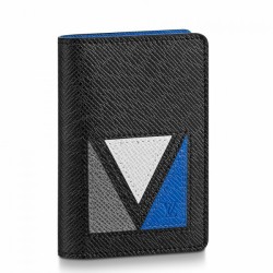 Fake Louis Vuitton Pocket Organizer Taiga Leather M30787 Replica