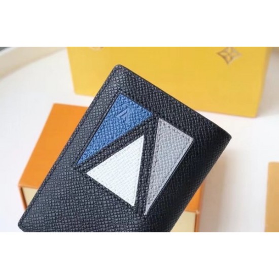Fake Louis Vuitton Pocket Organizer Taiga Leather M30787 Replica