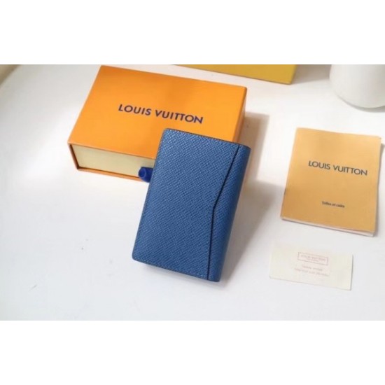 Replica Louis Vuitton Pocket Organizer Taiga Leather M30790