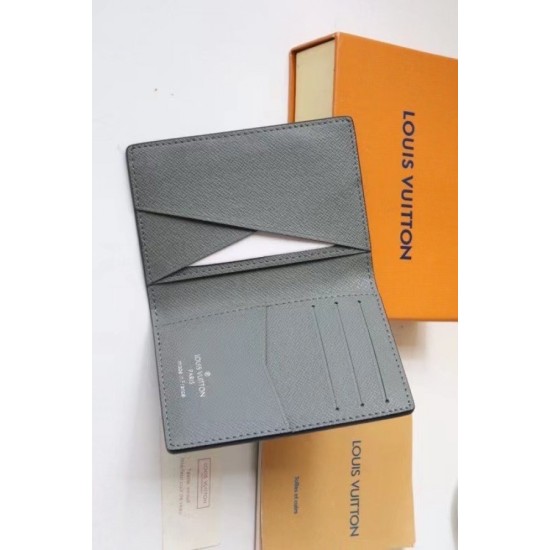 Replica Louis Vuitton Pocket Organizer Taiga Leather M30790