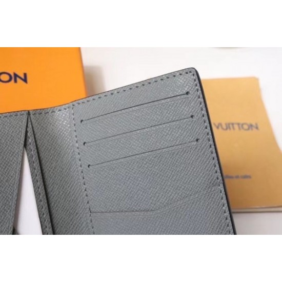 Replica Louis Vuitton Pocket Organizer Taiga Leather M30790